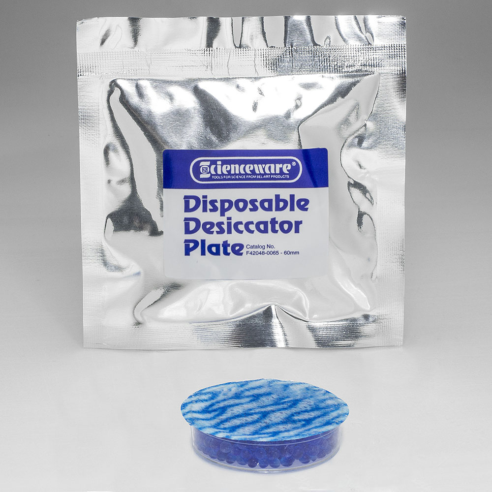 BelArt Reusable/Disposable Desiccant Cartridges; 2 1/2 IN Diameter